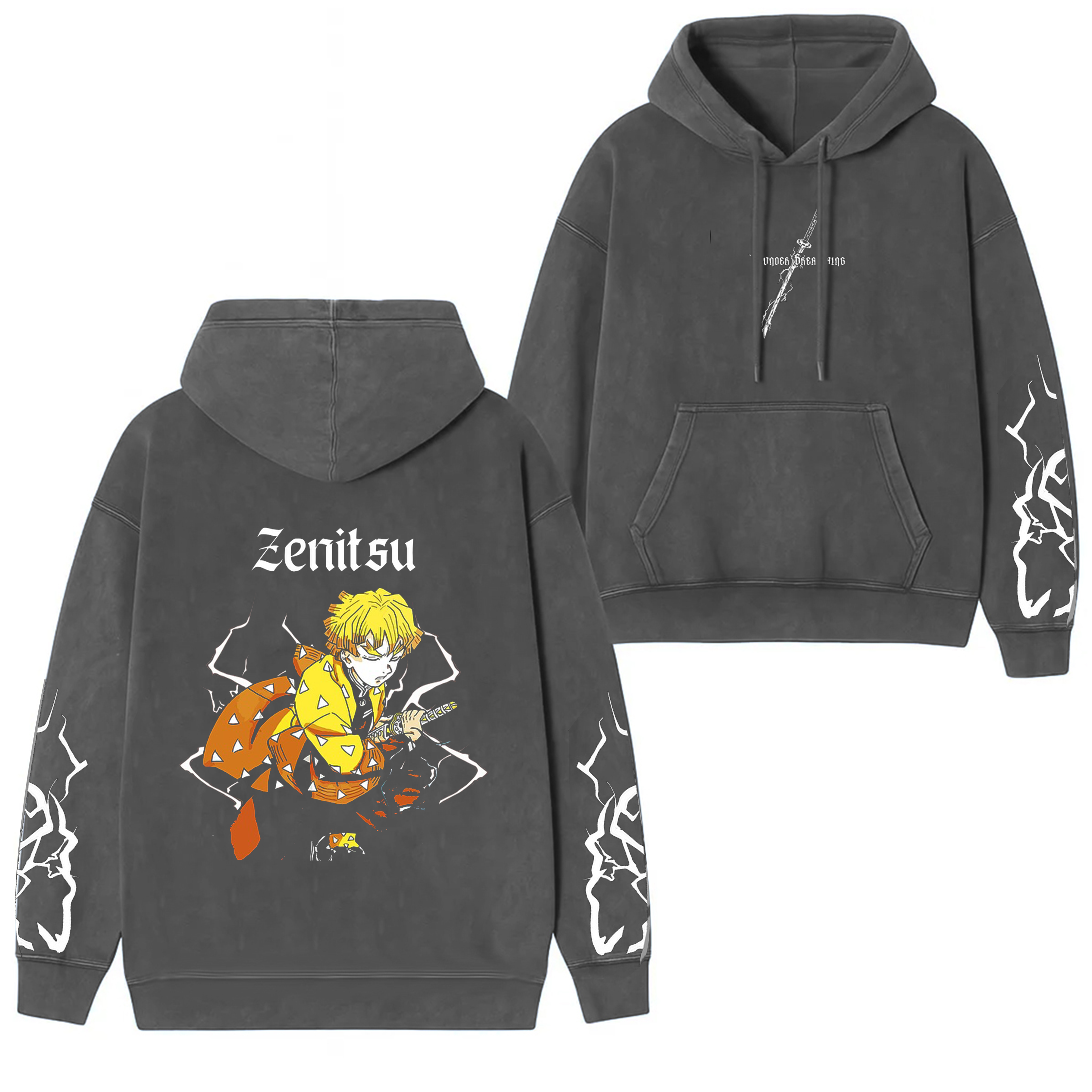 Sudadera con capucha de anime Demon Slayer MDEM