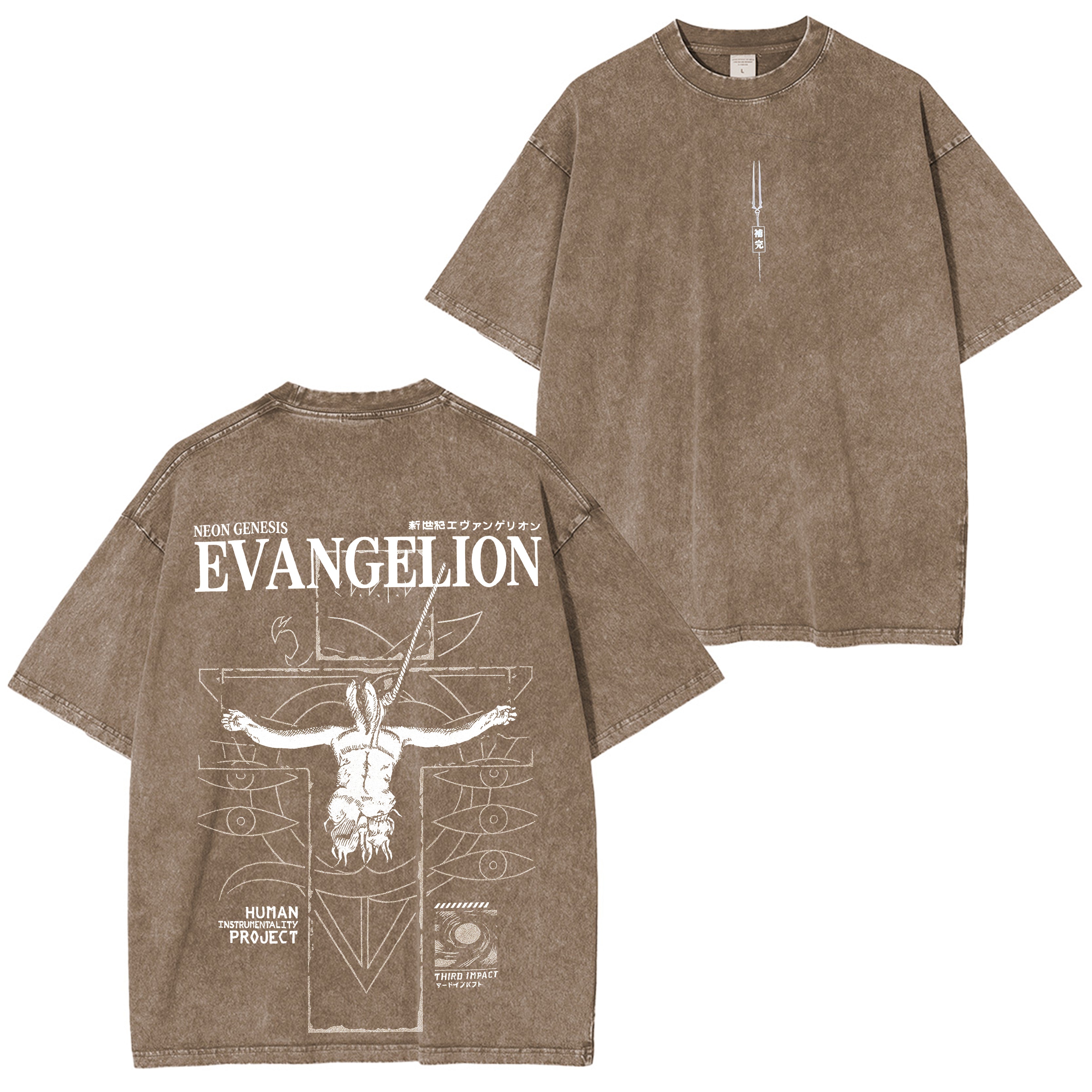 T-shirt Lilith ACID WASH - T-shirts Neon Genesis Evangelion
