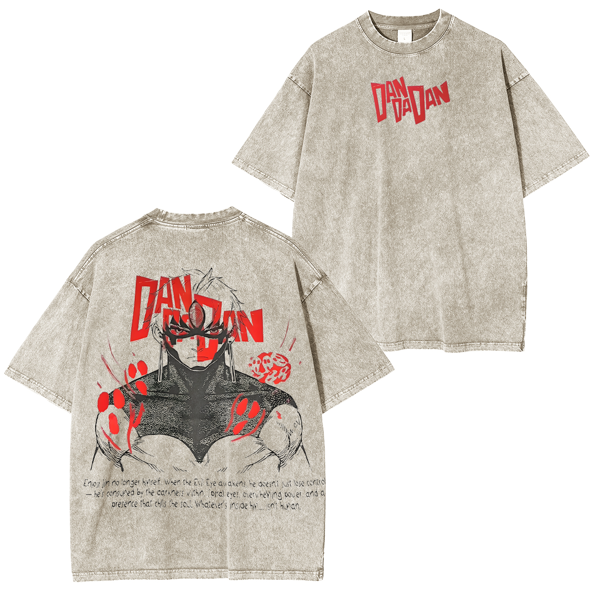 Camiseta Dandadan Vintage Retro Lavada