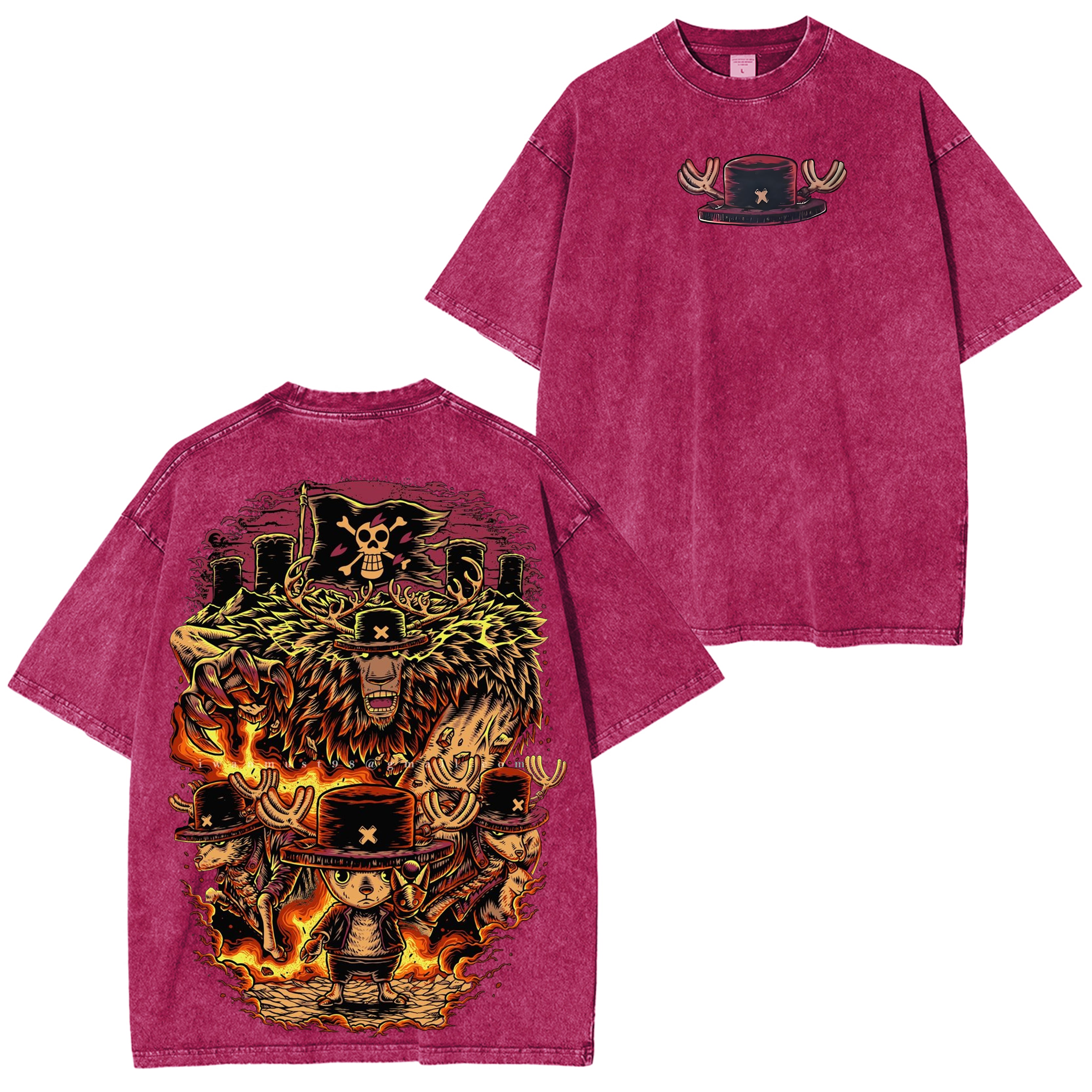 One Piece Chopper Anime Vintage T-Shirt