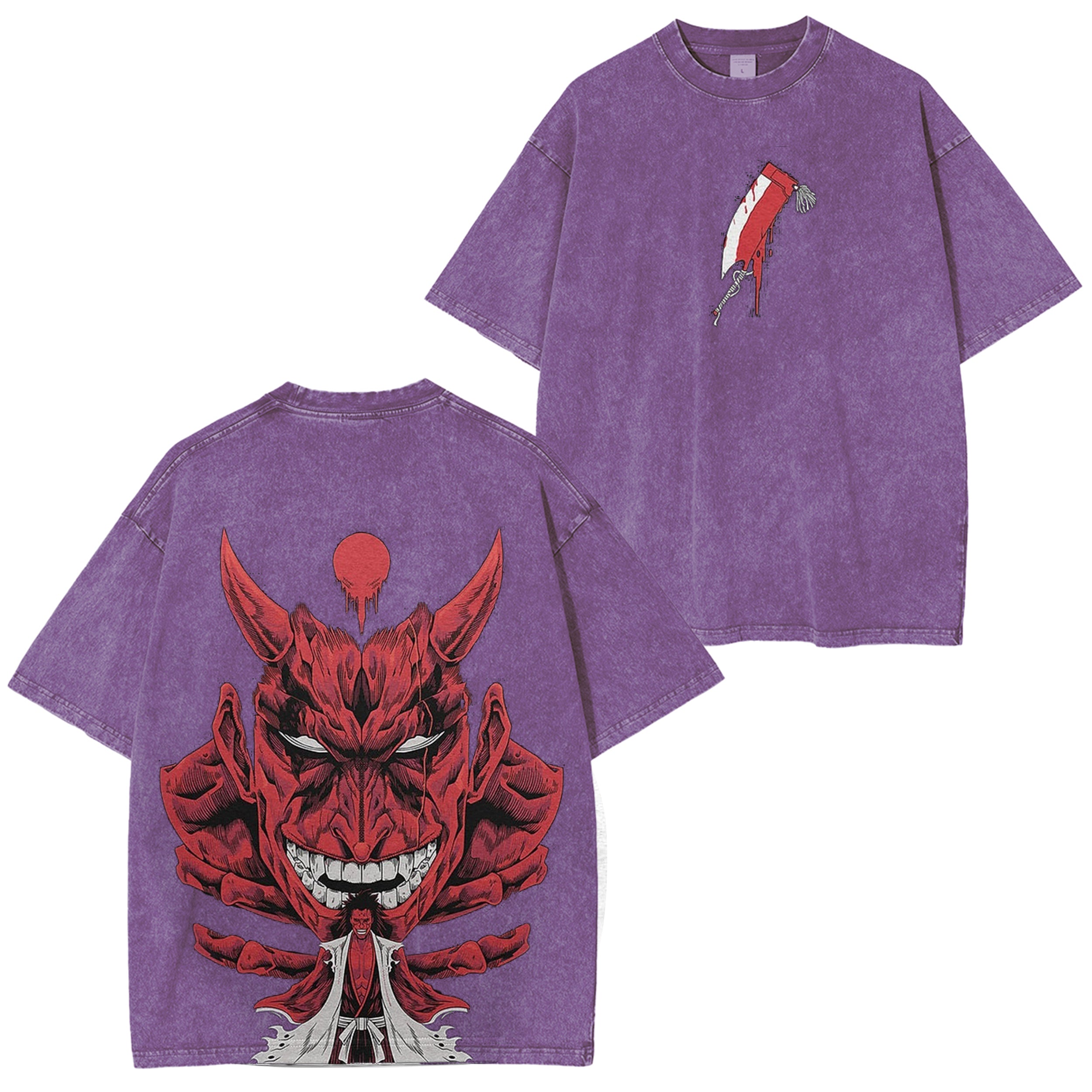 Camiseta vintage de Kenpachi Zaraki