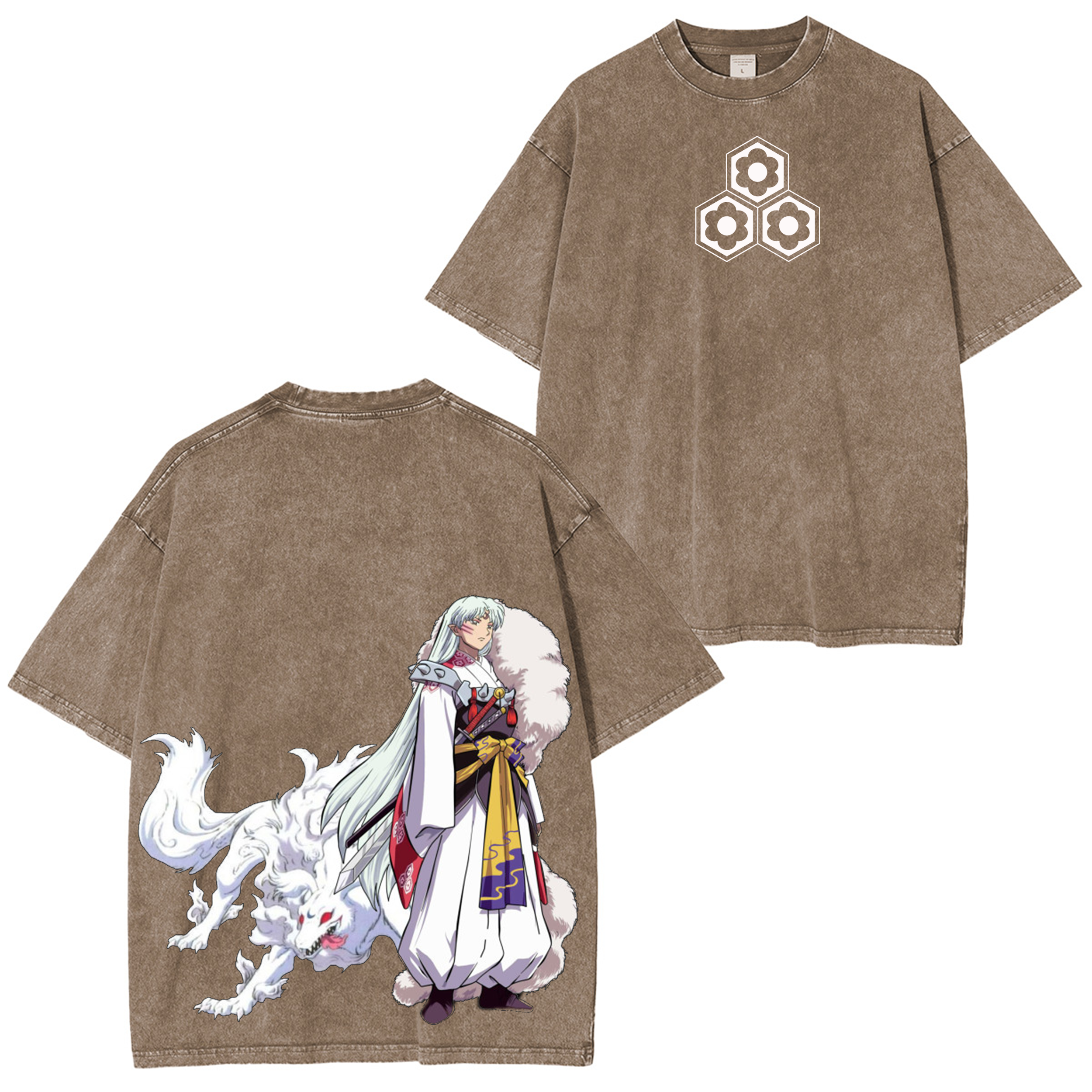 T-shirt surdimensionné Inuyasha Sesshomaru