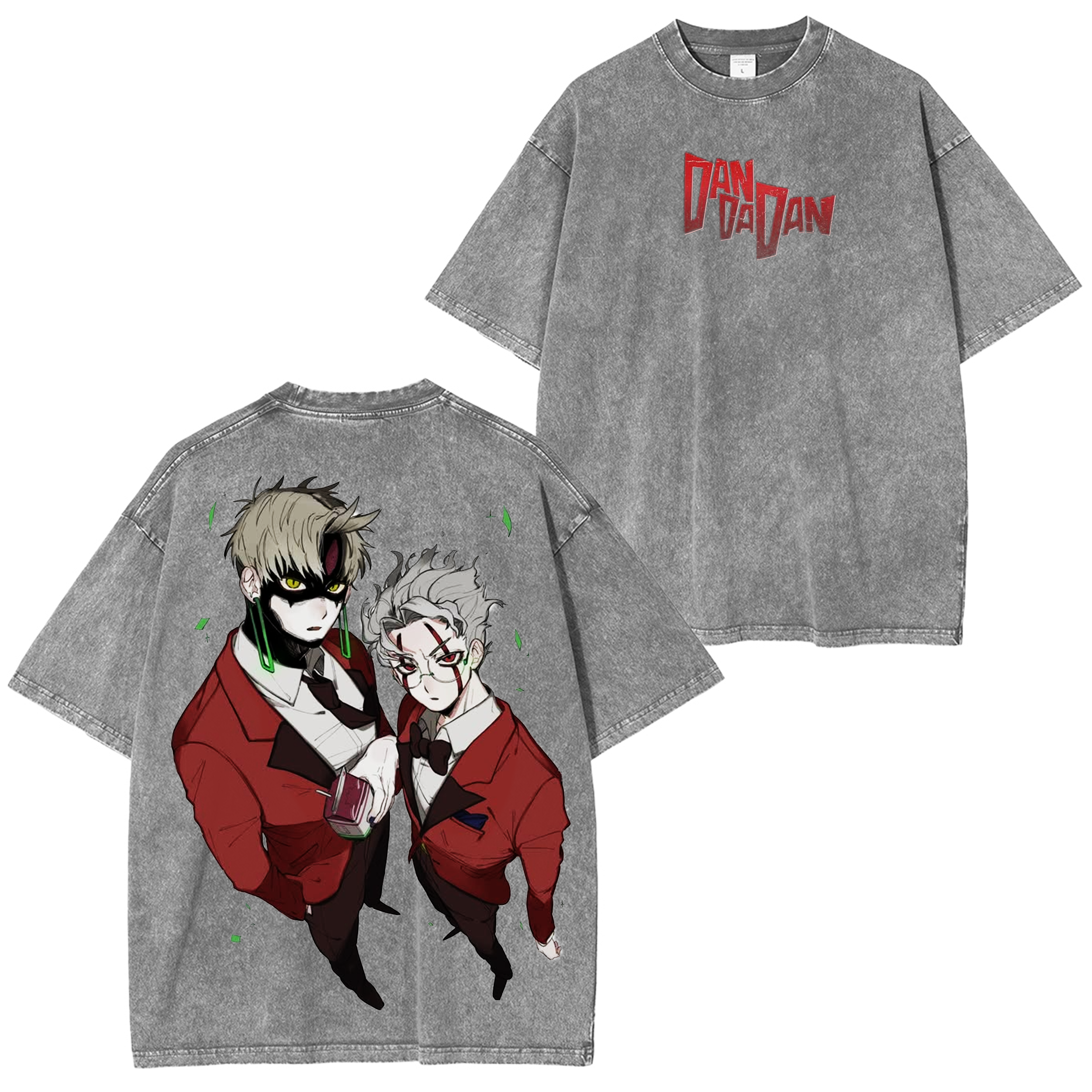 Camiseta Lavada Unisex Dandadan