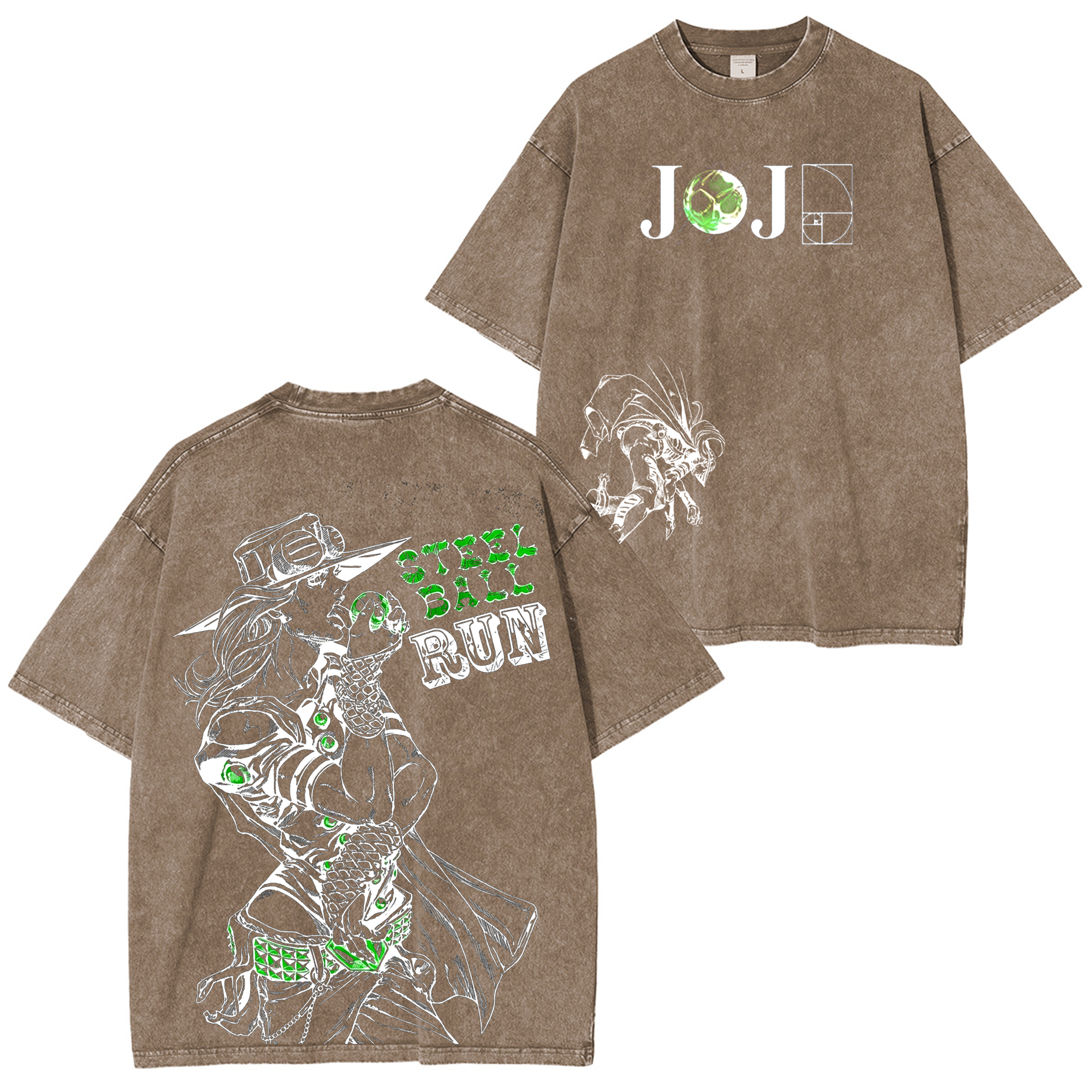 T-shirt/Col ras du cou/Sweat à capuche JoJo Gyro Zeppeli