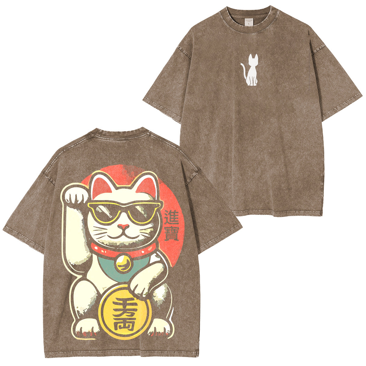 Dandadan: Camiseta/Sudadera/Sudadera con capucha "Turbo Grann" con lavado vintage