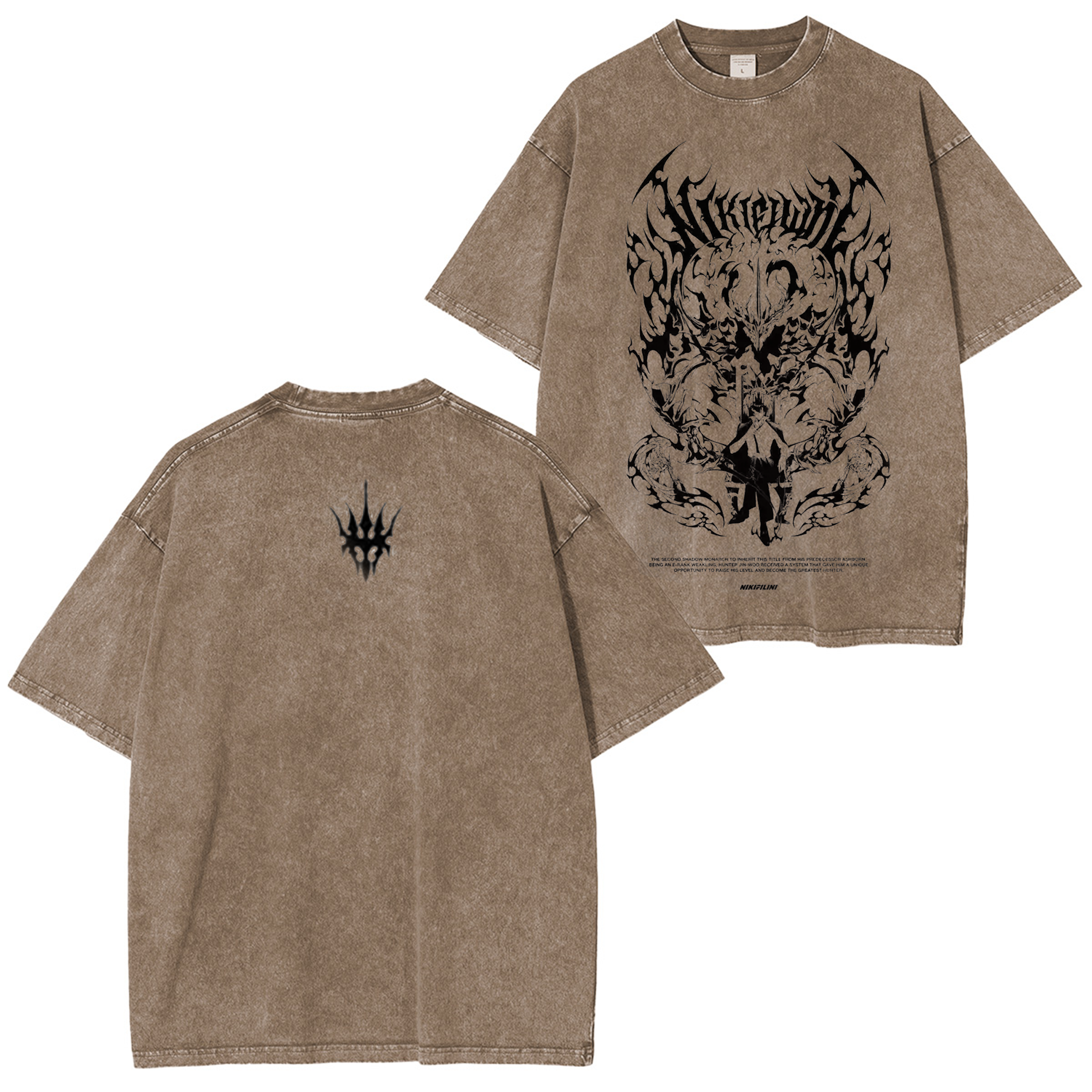 Camiseta Lavada Unisex Ashborns-legacy