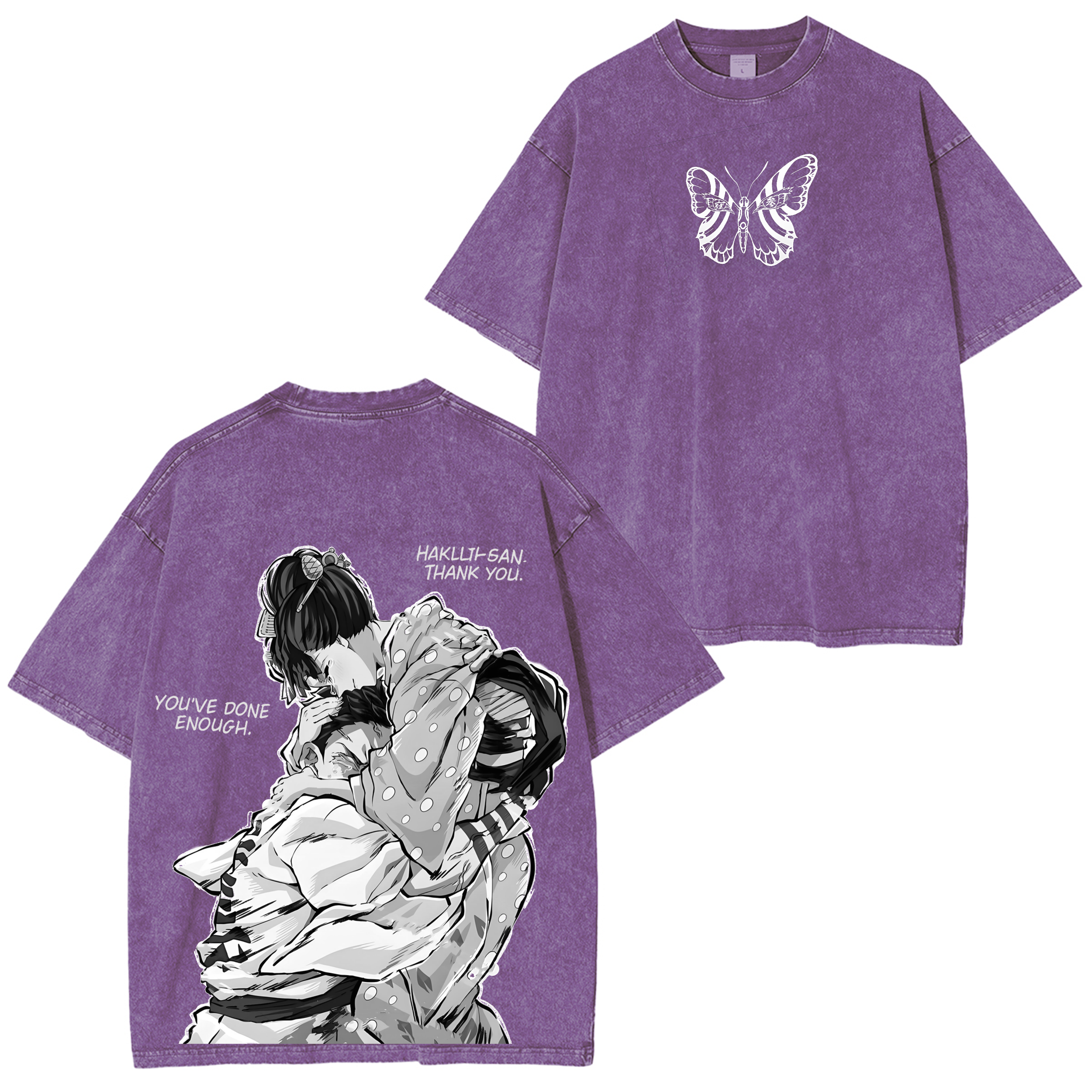 Demon Slayer Vintage Oversize Tee