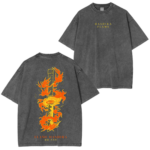 Camiseta extragrande Demon Slayer Anime