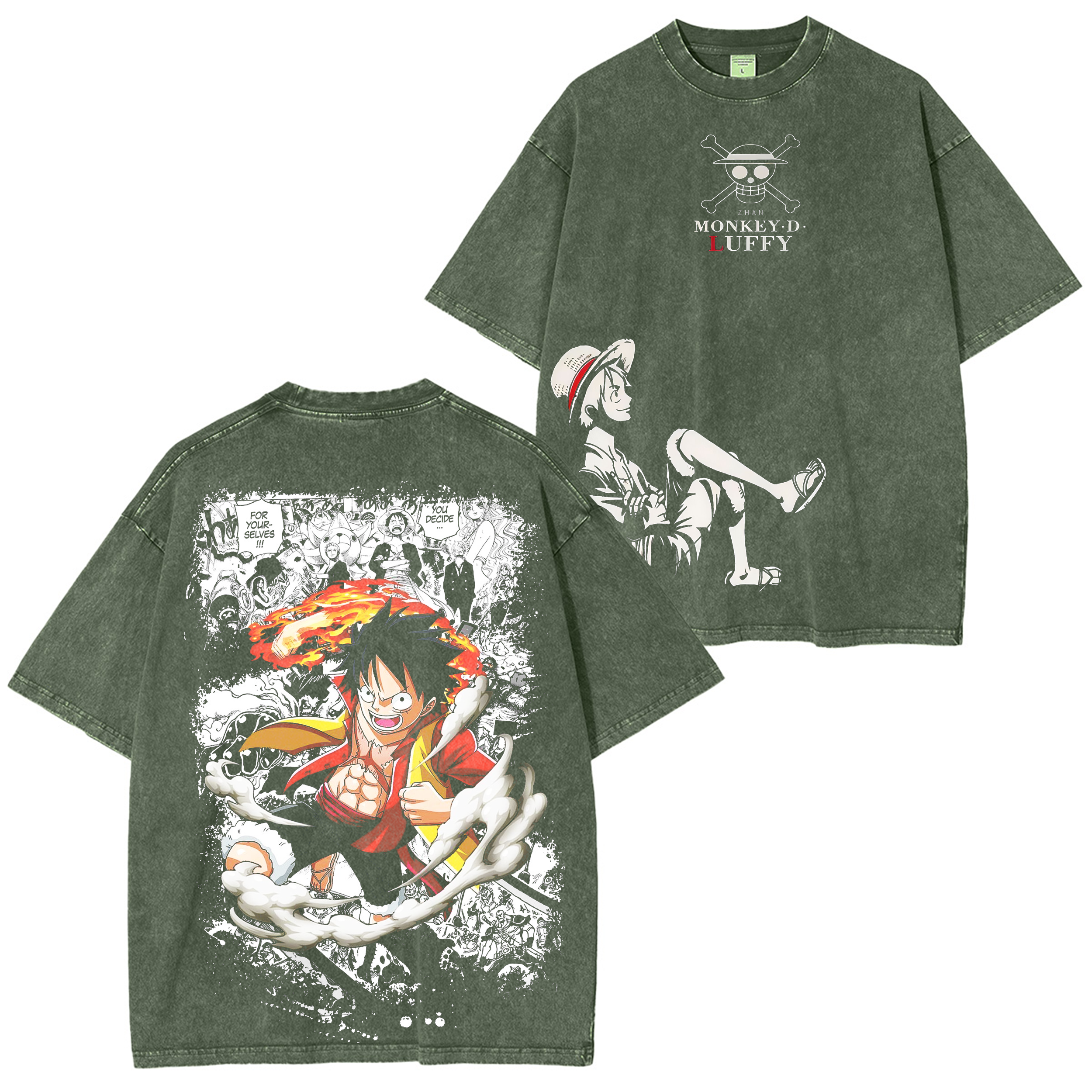 Luffy Vintage TeeحOne Piece