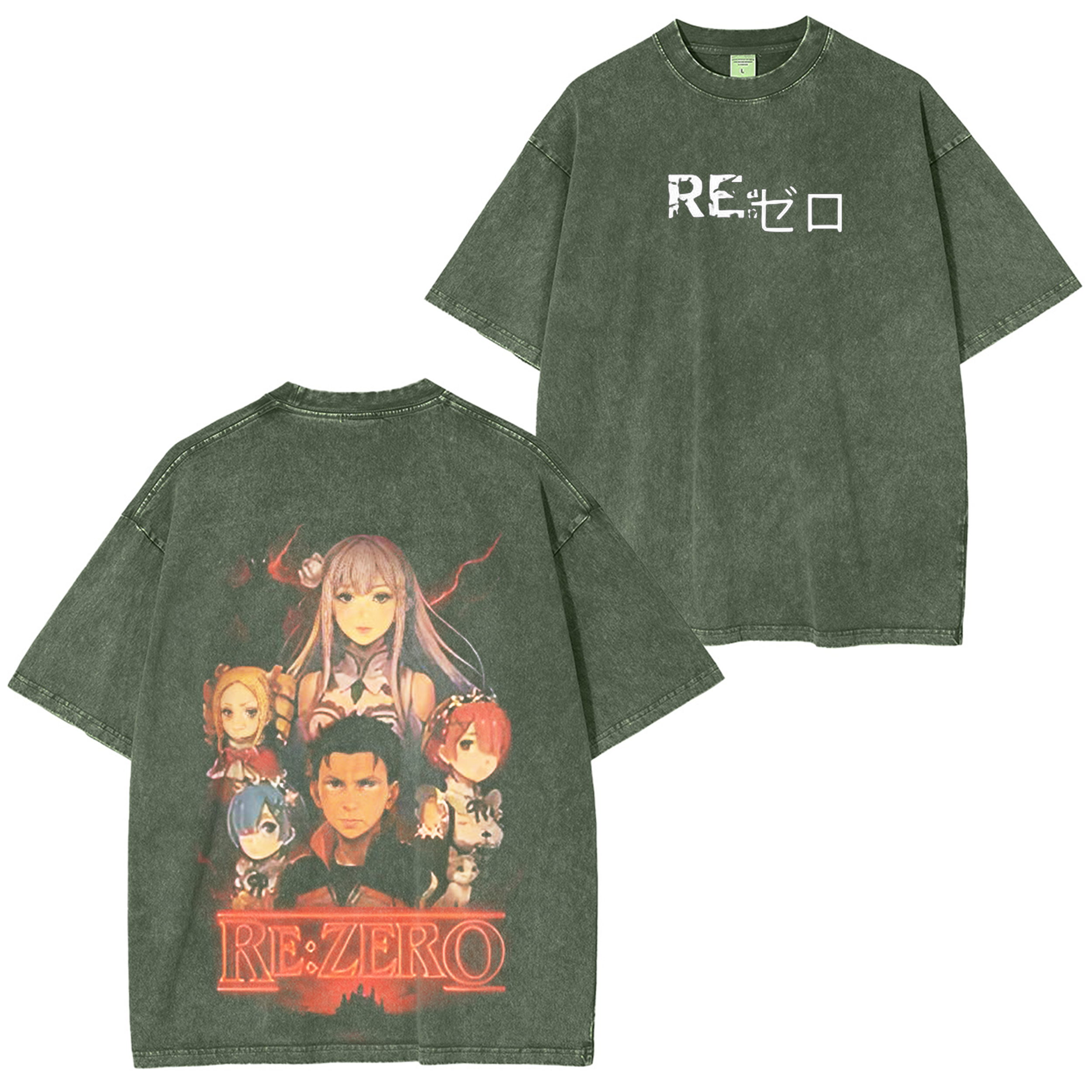 Re: Camiseta vintage de Starting Life in a Different World from Zero