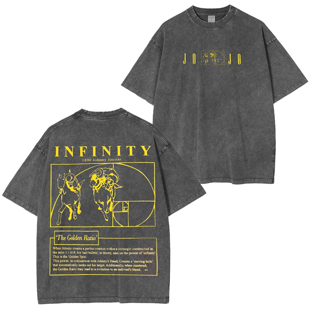 JoJo's Bizarre Adventure Vintage Tee
