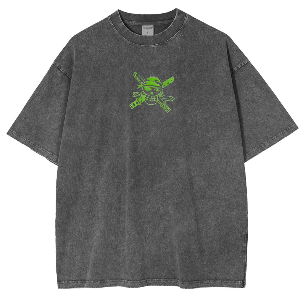 Straw Hat Pirates First Mate Roronoa Zoro Washed Tee