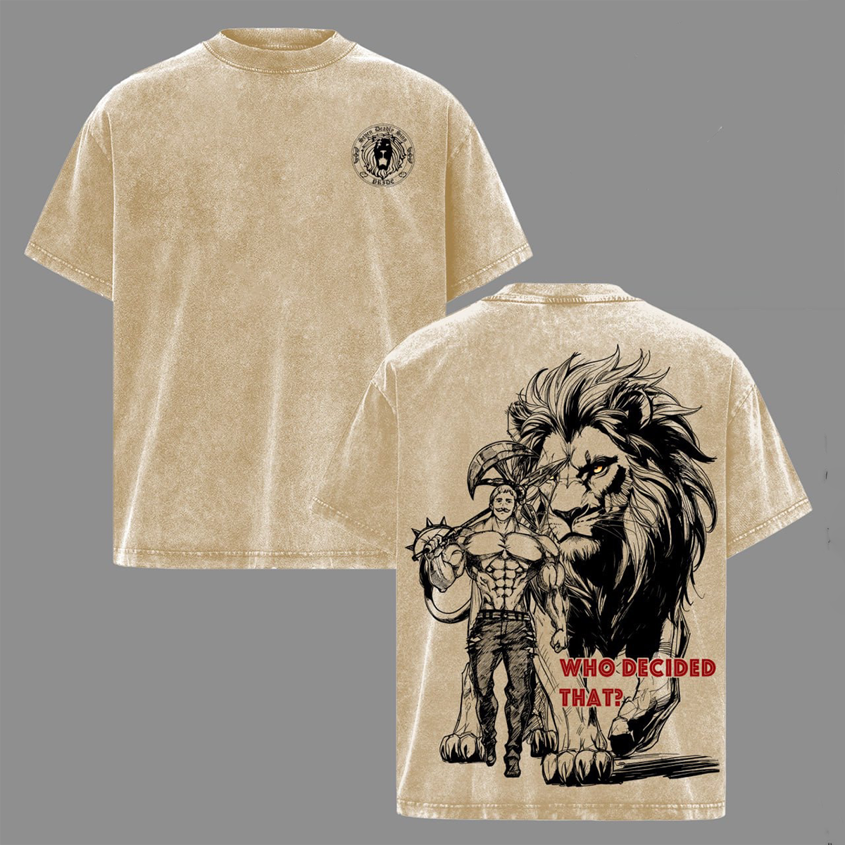 Camiseta/Sudadera/Sudadera con capucha Lavada de los Siete Pecados Capitales