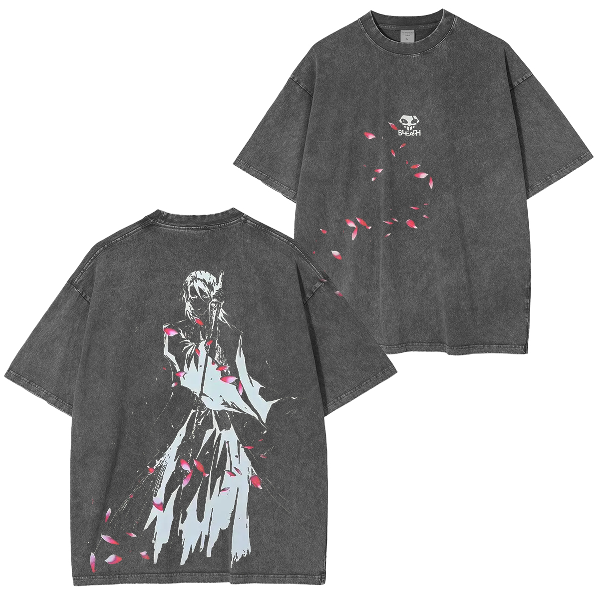 Bleach Anime Washed T-shirt