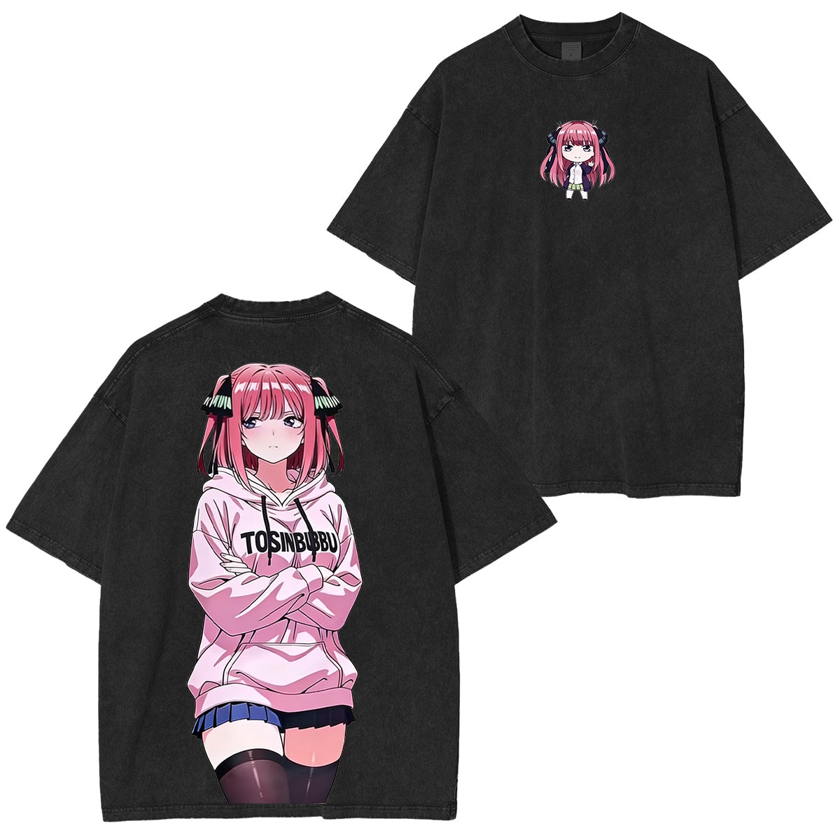 The Quintessential Quintuplets :NinoNakano Vintage Tee