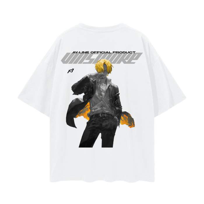 Camiseta de streetwear Y2K de pata negra blanca