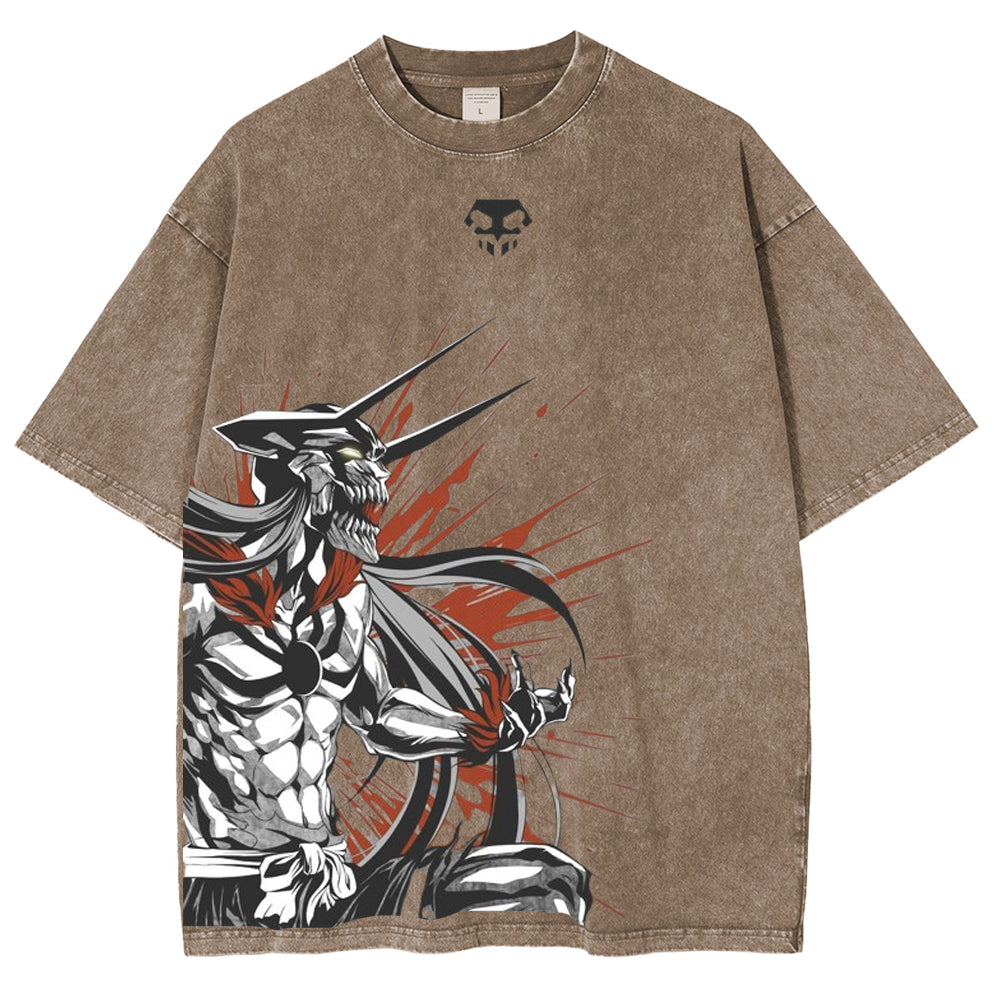 Vasto Lorde BLEACH Anime Unisex Washed T-Shirt