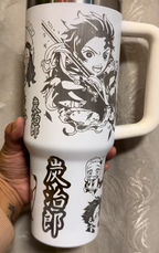 Vaso térmico de Demon Slayer