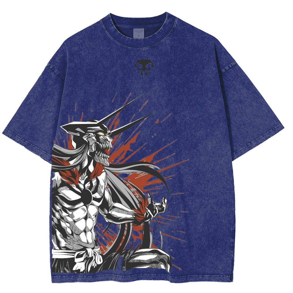 Vasto Lorde BLEACH Anime Unisex Washed T-Shirt