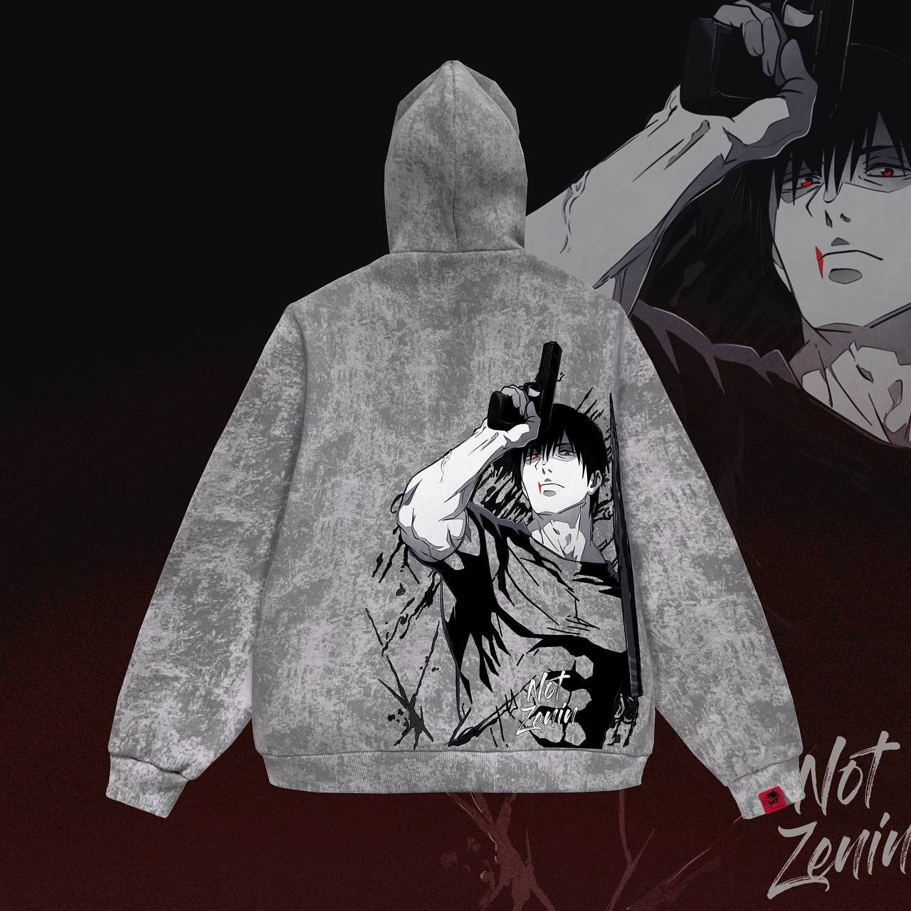 Sudadera con Capucha de Anime Satoru Gojo