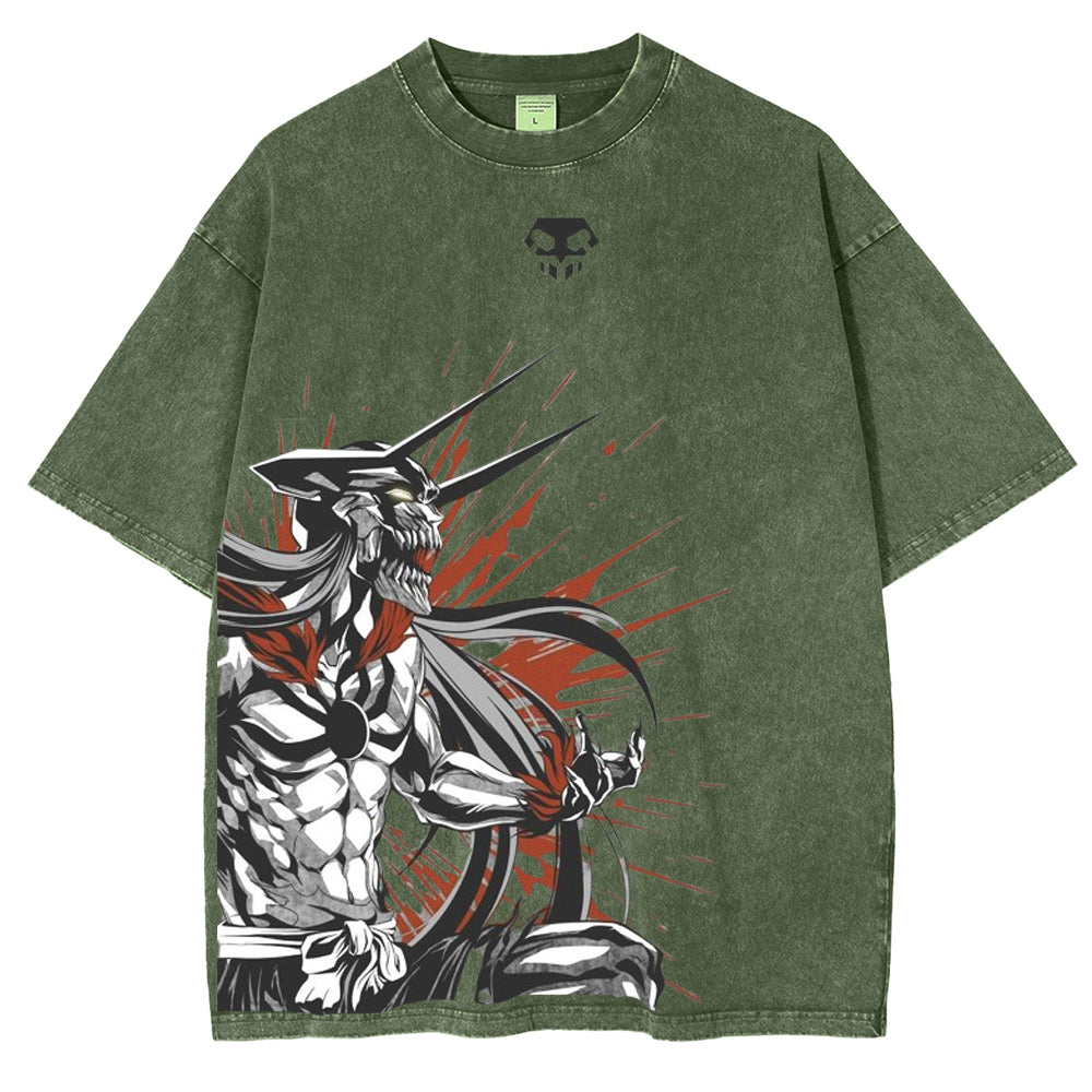 Vasto Lorde BLEACH Anime Unisex Washed T-Shirt