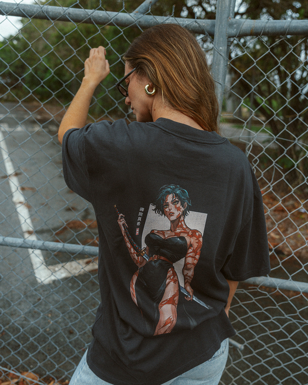 MAKI ZENIN - T-shirt épais coupe oversize