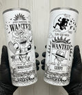 One Piece Monkey D. Luffy Sun God Nika 20oz Stainless Steel Tumbler | Joyboy Awakening Wanted Edition