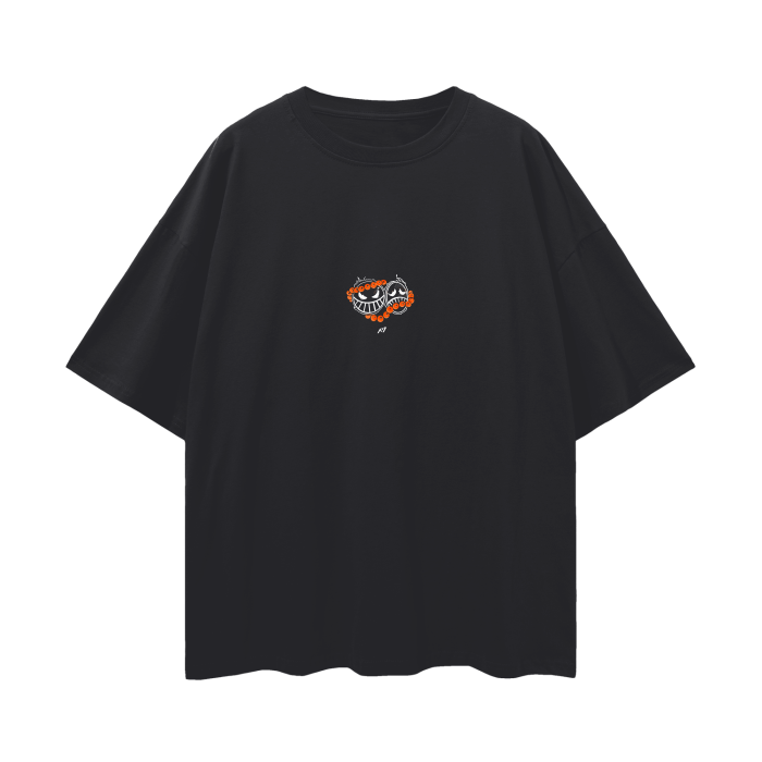 Chemise Streetwear Y2K Flamme Rogue Noire