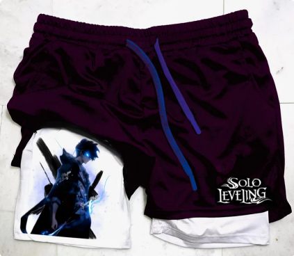 Pantalones cortos de rendimiento Solo Leveling