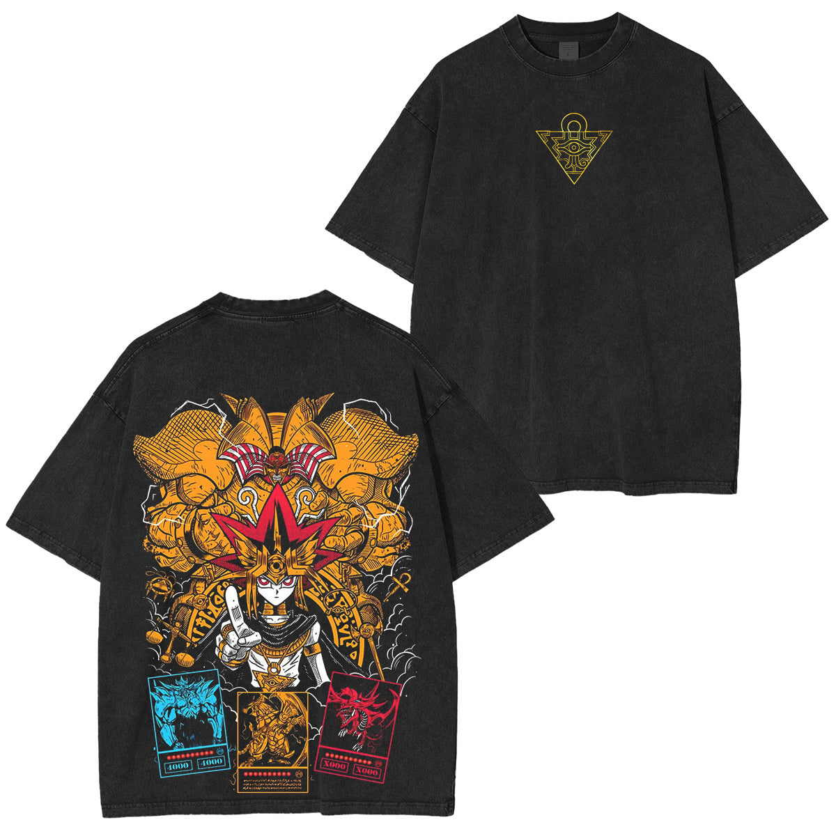 Yu-Gi-Oh!：Yugi Mutou Vintage washed T-shirt/Crewneck/Hoodie