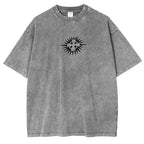 T-shirt unisexe délavé de l'anime Fire Force