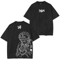 T-shirt Unisexe Délavé Anime Demon Slayer