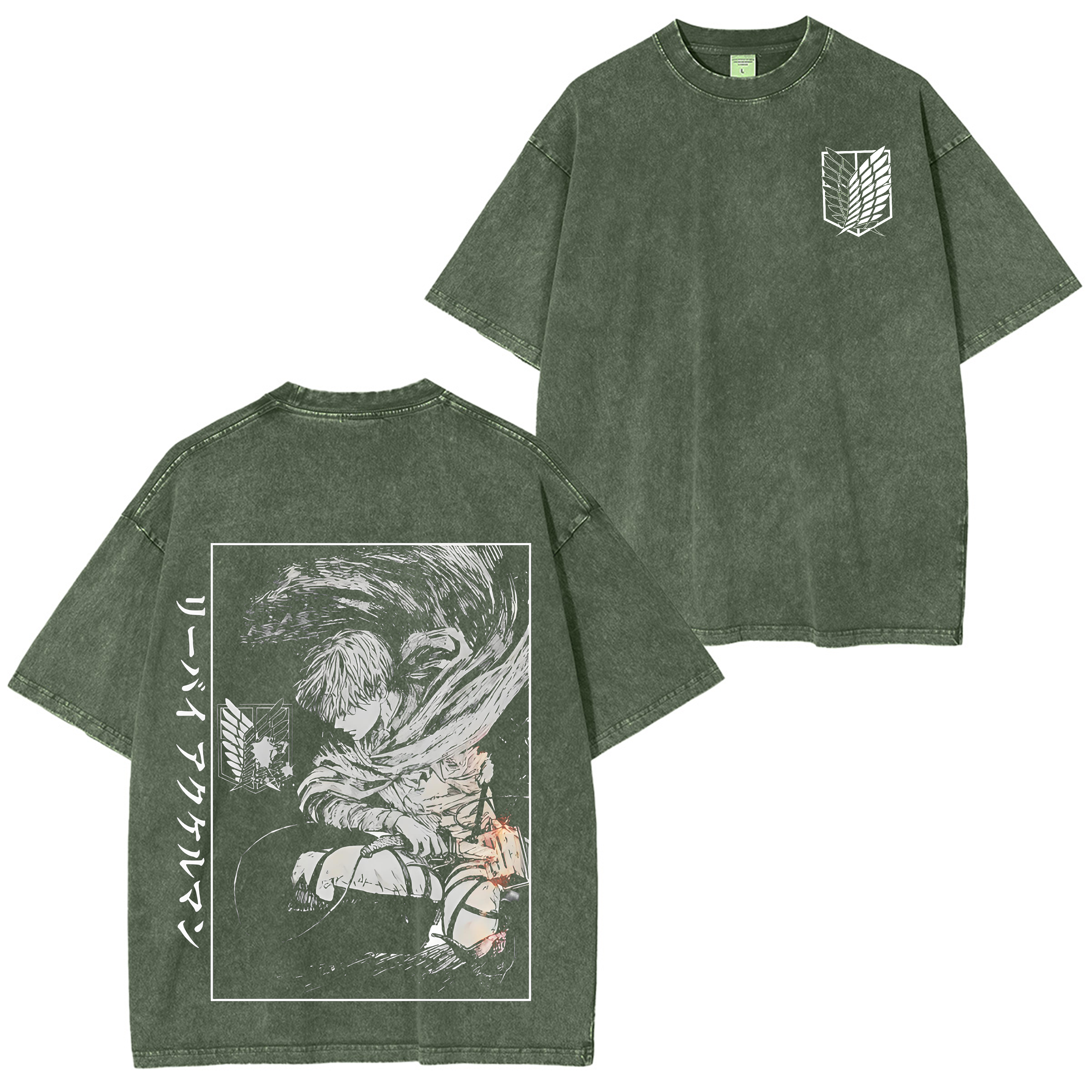 T-shirts Animé L'Attaque des Titans