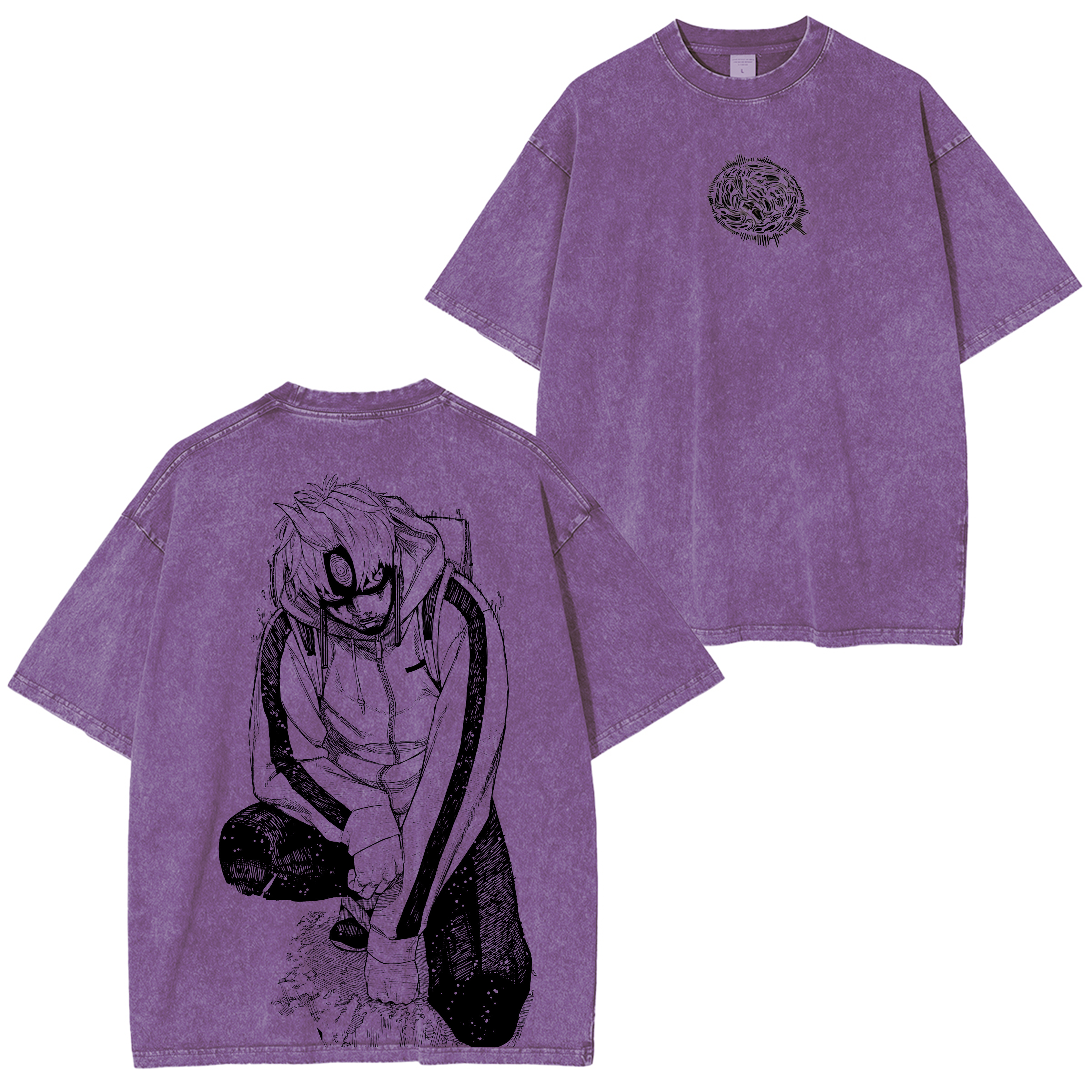 Camiseta unisex Dandadan Anime lavada