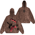 Sweat à capuche délavé vintage Soul Eater Maka Albarn