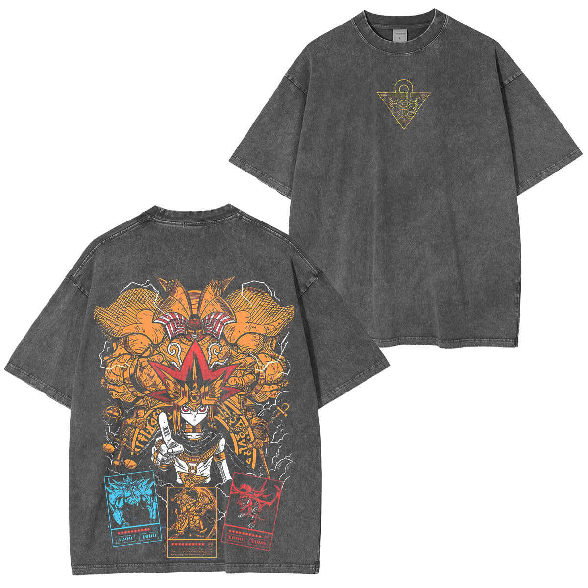 Yu-Gi-Oh!：Yugi Mutou Vintage washed T-shirt/Crewneck/Hoodie