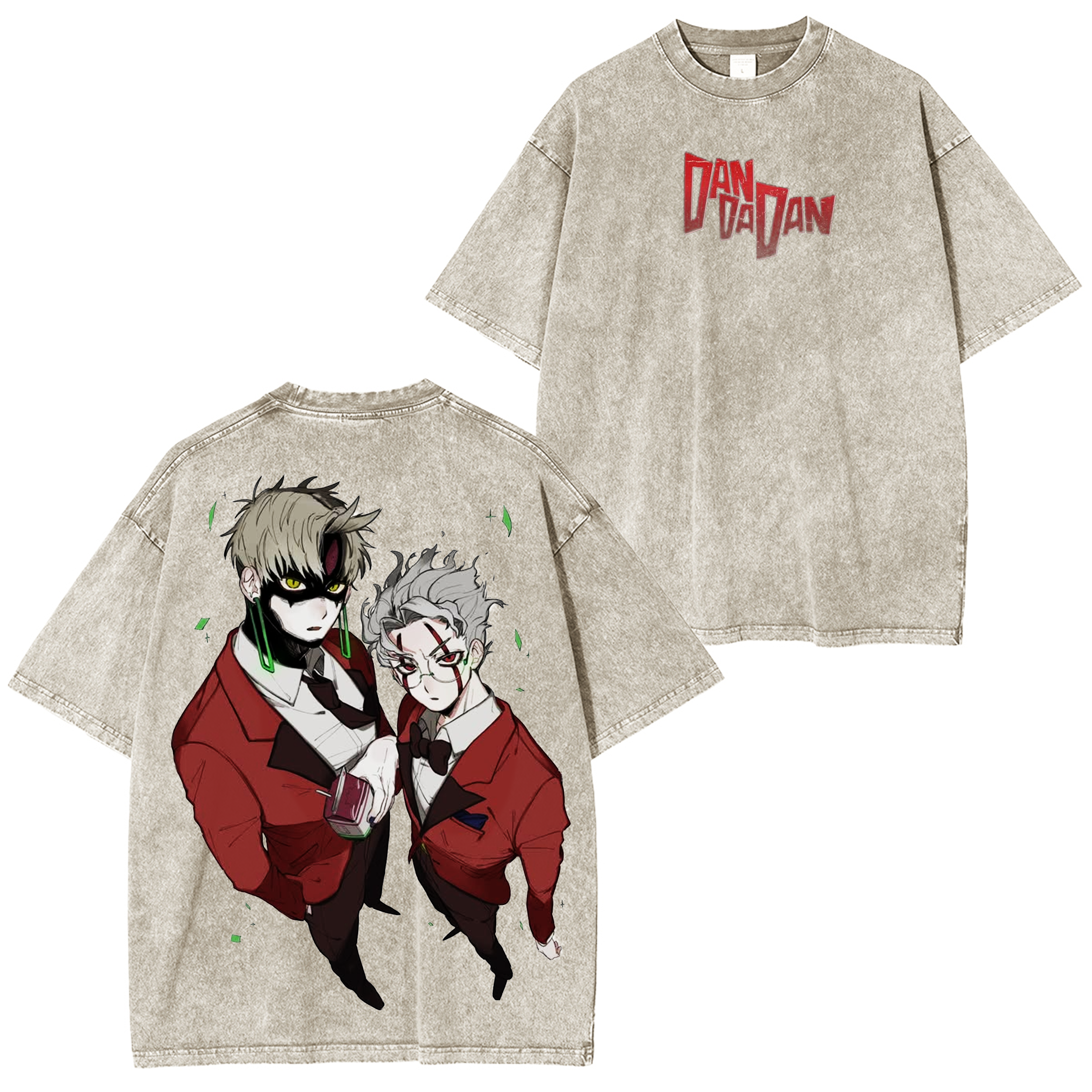 Camiseta Lavada Unisex Dandadan