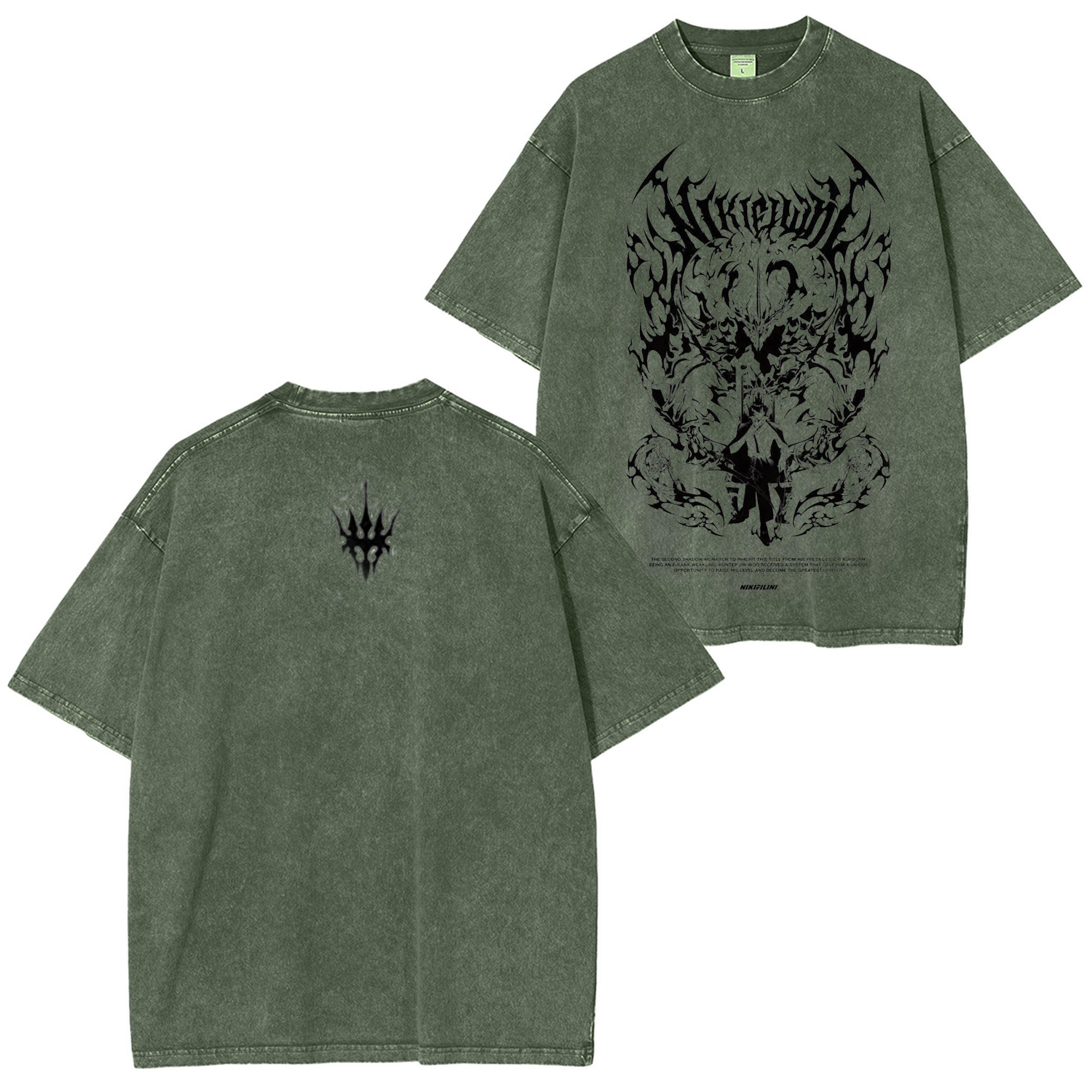 Camiseta Lavada Unisex Ashborns-legacy