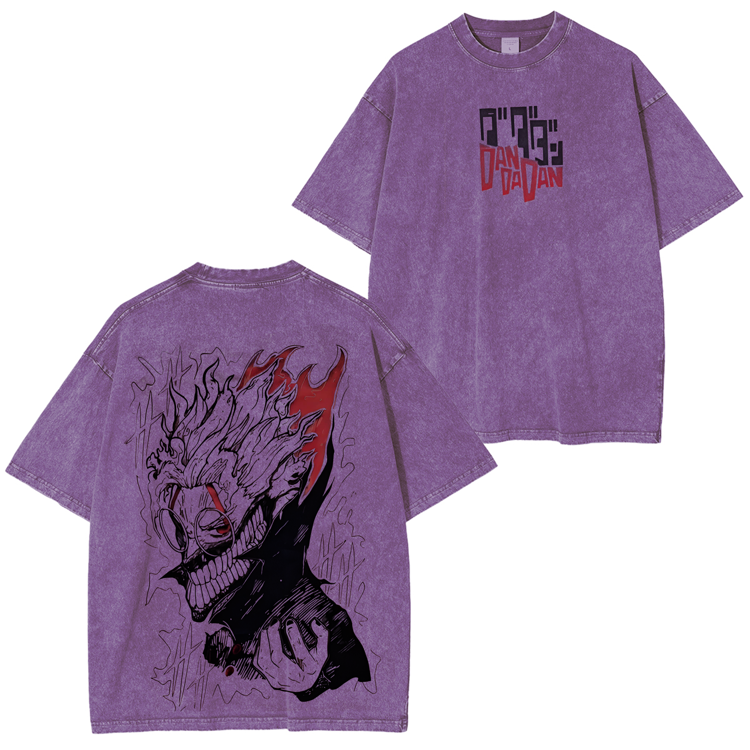 Camiseta vintage extragrande Ken Takakura-Dandadan