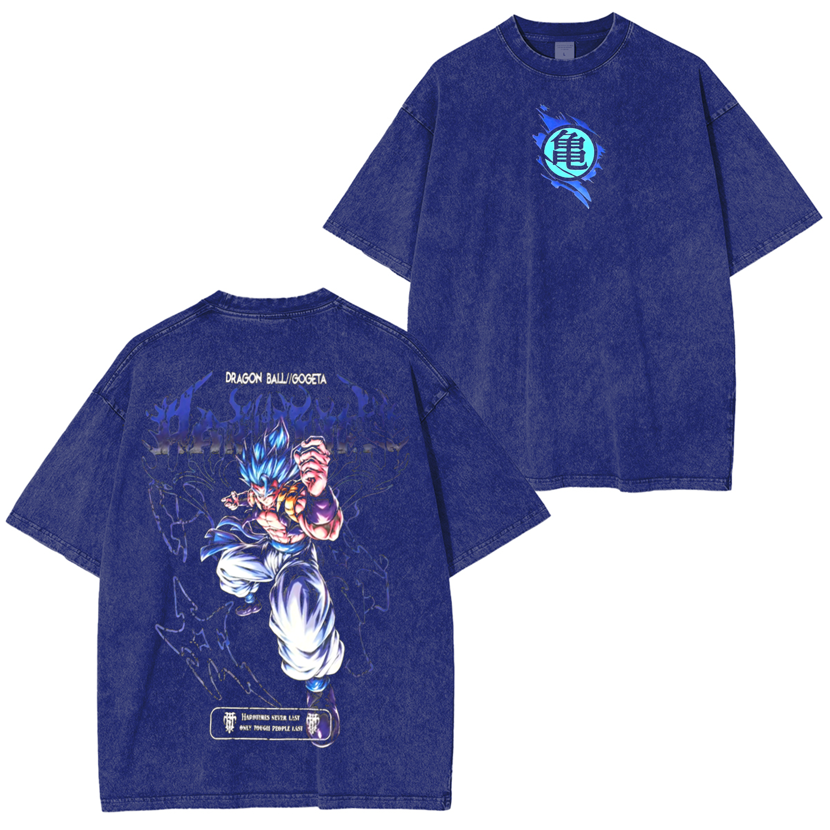 T-shirt/Sweat-shirt/Sweat à capuche délavé(e) Majin Vegeta Dragonball Anime Rétro