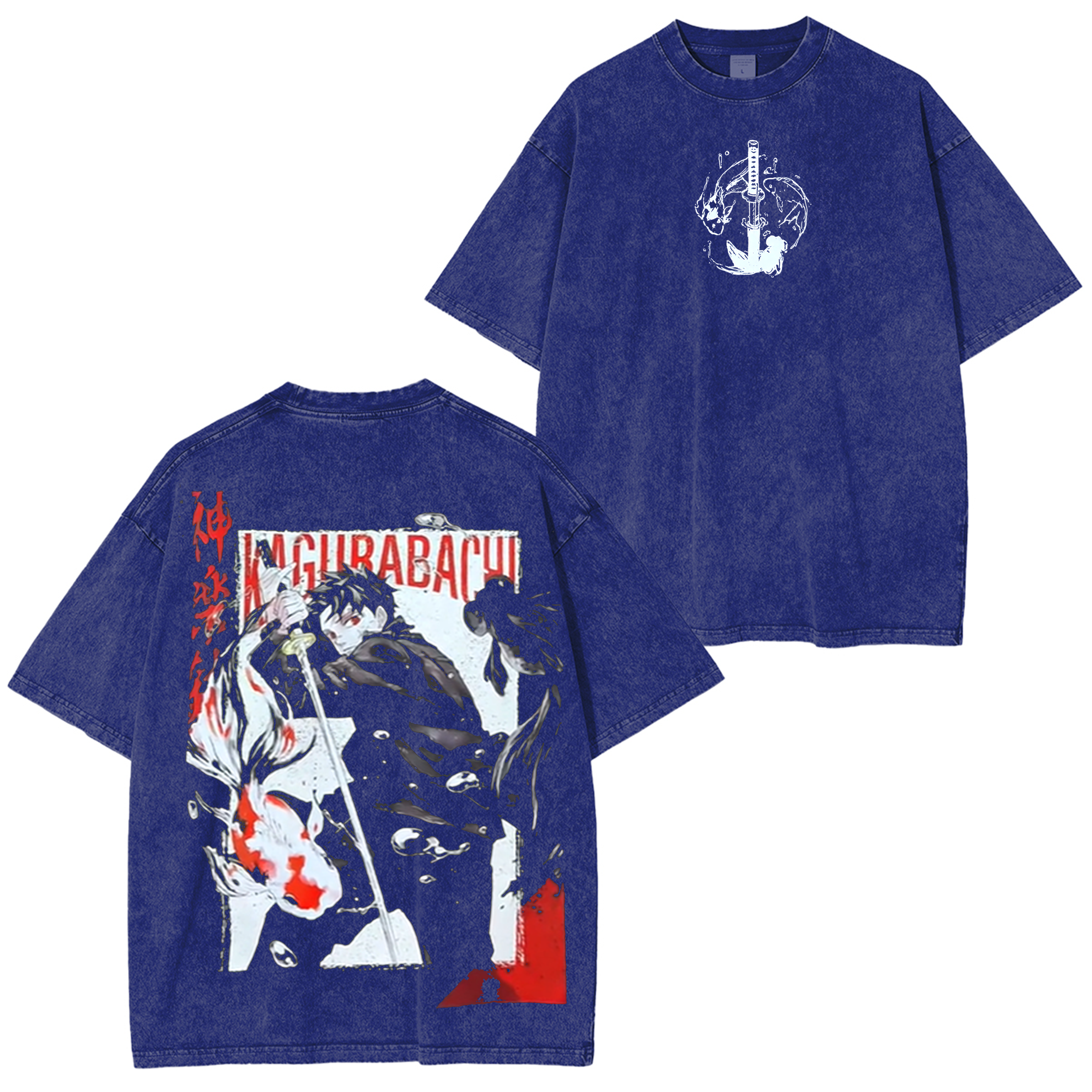 Kagurabachi Anime Washed T-shirt/Crewneck/Hoodie