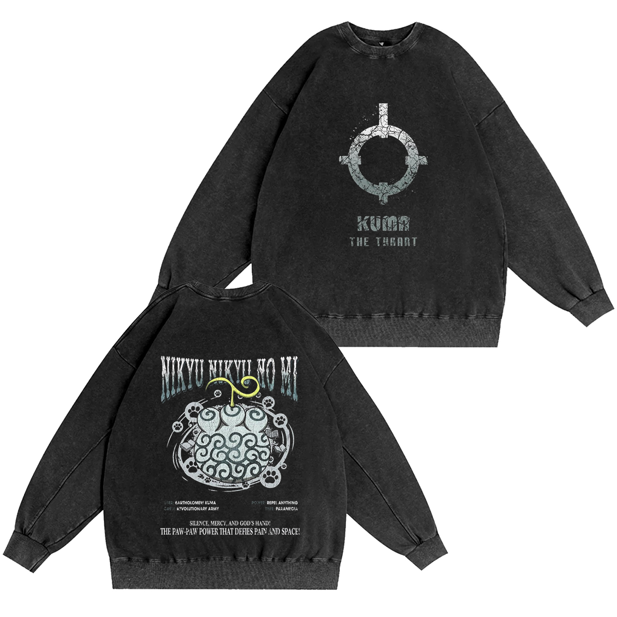 One Piece Vintage Washed T-shirt/Crewneck/Hoodie