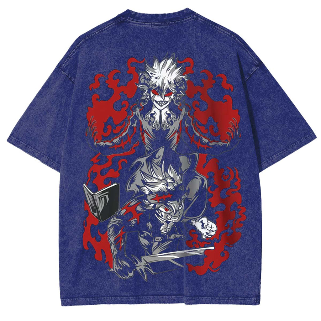 Camiseta extragrande Asta Black Clover