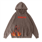 Camiseta lavada unisex de Rengoku Demon Slayer Anime