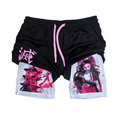 Pantalones cortos de Nezuko en modo demonio "Anime × Gym"