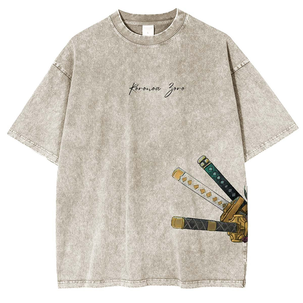 One Piece Roronoa Zoro Anime T-Shirt