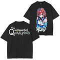Nakano Miku The Quintessential Quintuplets Camiseta/Sudadera de cuello redondo/Sudadera con capucha desgastada