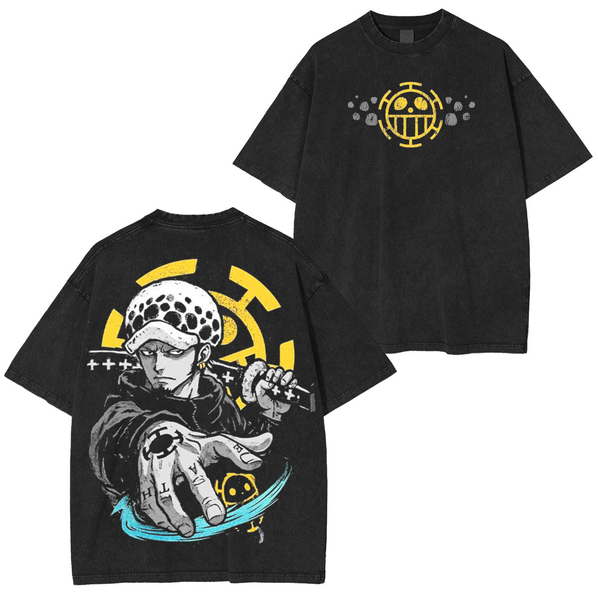One Piece Washed T-shirt/Crewneck/Hoodie