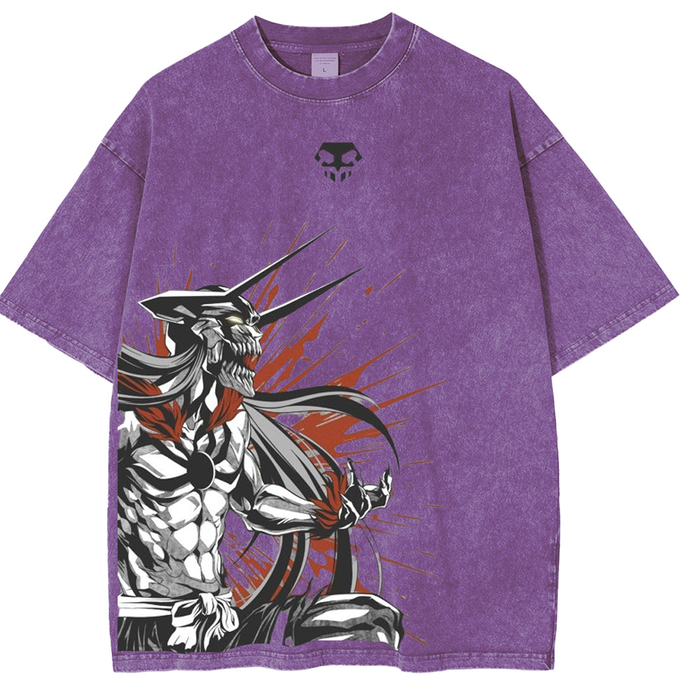 Vasto Lorde BLEACH Anime Unisex Washed T-Shirt