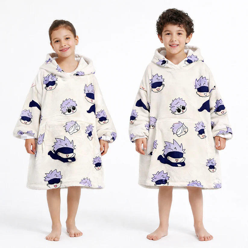 Sudadera manta extragrande de anime y dibujos animados